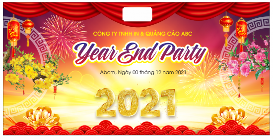In phông bạt tất niên, lễ tết 19