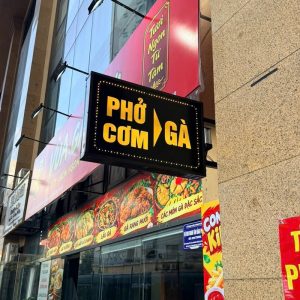 Biển vẫy led vuông, tròn